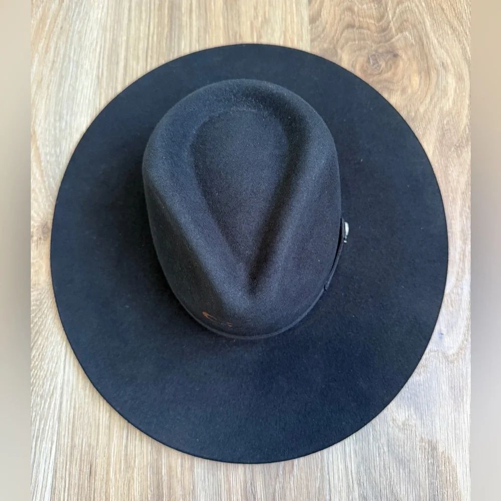 Charlie 1 Horse Highway Jr Youth Black Wool Fashion Hat One Size